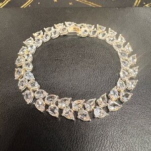 Vintage  CZ Sterling .925 Bracelet